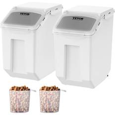 VEVOR Ingredient Storage Bin, 2 Dispenser Bin