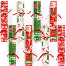 Joyin JOYIN 8 Pack Christmas Party Favor Non-Snap Lettering Pieces Party Table Favors with Holiday Party Favor Supplies for Kids and Adults, Christmas Parties, Dinners and Holidays