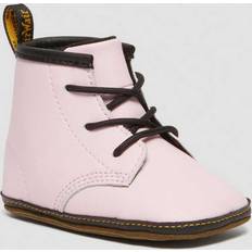 Børnesko Dr. Martens Newborn 1460 Auburn Leather Booties Pink