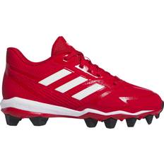 Adidas Baseball Shoes Children's Shoes Adidas Kid's Icon 8 MD Cleats - Team Power Red 2/Cloud White/Core Black