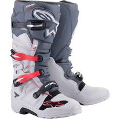 Motorcycle Equipment Alpinestars boots Tech Enduro Gray/RD