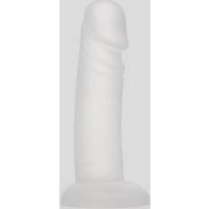 LoveHoney BASICS Clear Suction Cup Dildo 6 Inch