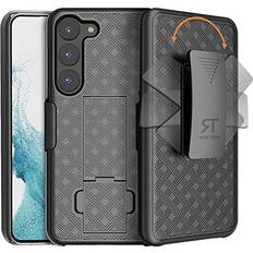 Mobile Phone Accessories Rome Tech Samsung Galaxy S23 Plus 6.5 2023 Shell Holster Combo Case Black Lines