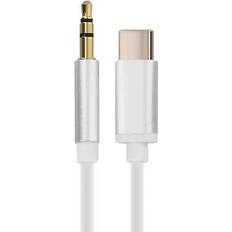 Avizar Adaptador Usb-c A Jack 3,5 Mm Auxiliar 1m