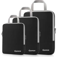 Packing Cubes Gonex Compression Packing Cubes 3pcs/4pcs Expandable