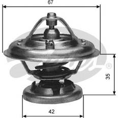 SsangYong Vehicle Parts Gates Thermostat coolant TH12685G1