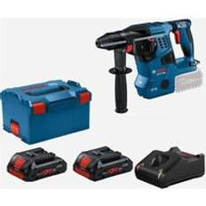 Bosch GBH18V-28 C 18v 3 Function Brushless SDS Drill GBH18V28C Lboxx 2 x 4.0ah