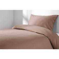 Mitre Essentials Spectrum Mocha Double Bed Sheet