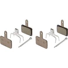 Bromsbelägg cykel Shimano Cykel Bromsbelägg och Fjäder B01S Paket med 2 Par