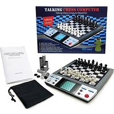 VeDO iCore Electronic Chess Set, Talking Chess Board Games for Kids Improving Chess Skills, 30 Skill Levels Interactive Unique Chess Easier to Learn Chess Master Games Coach, 8 Games for Kids and Adults