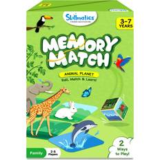 Skillmatics Skillmatics Memory Match Board Game Animal Planet Fun & Fast Memory Game for Kids Gifts for Boys & Girls Ages 3 to 7