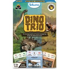 Skillmatics Skillmatics Card Game Dino Trio, Dinosaur Themed Strategy Game of Smart Swapping, Gifts for Kids, Teens & Adults