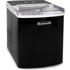 Ice Makers THERMOSTAR 33 Lb. Daily Production Bullet Clear Ice Freestanding Ice Maker in Black, Size 11.61 H x 14.09 W x 9.45 D in s- Black