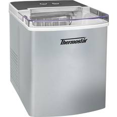 Ice Makers Thermostar Large-Capacity Automatic Portable Electric Countertop Ice Maker Machine, 33 Pounds in 24 Hours, 9 Ice Cubes Ready in 7 Minutes, with Ice Scoop and Basket