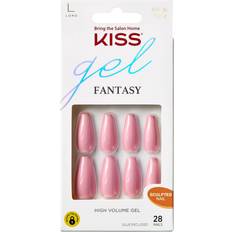 Nail Products Kiss KISS Gel Fantasy Sculpted Long Fake Nails Countless