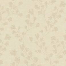 Galerie Fusion Beige Floral Trail Motif Wallpaper