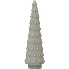 Creative Co-Op Stoneware Tabletop Tree white