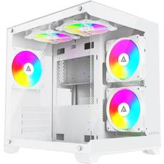 Apevia Apevia Prism-WH Prism Cube Case ARGB