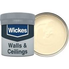 Paint Wickes Vinyl Matt Emulsion Paint Tester Pot Cream 0.75L