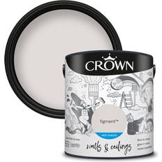 Crown Grey Paint Crown Ceilings Figment Mid Sheen Wall Paint 2.5L