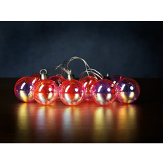 Zodax Set of 10 Spectrum String of Lights Pink