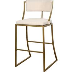 New Ridge Home Goods Mina 30" Bar-Height Metal Bar Seating Stool