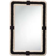 Jamie Young Company Contrast Jute Rectangle Mirror Espejo de Pared