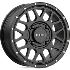Bilfälgar KMC Ks135 Grenade 15X6 4X156 38Et 132Cb Satin Black Wheel