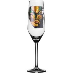 Carolina Gynning Golden Butterfly Champagne Glass 30cl