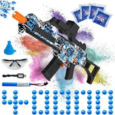 Gel blaster gun JIFTOK Electric High Speed Automatic Splatter Gel Ball Blaster with 40000+ & Goggles