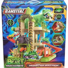 Lyd Lekegarasjer Hti Teamsterz Beast Machines Monster Mayhem Dinosaur Garage