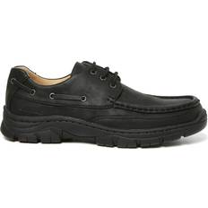 Men - Textile Boat Shoes Aston Marc Comfort III - Black