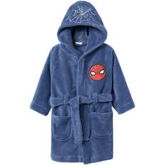 Polyester Morgenkåper Name It Osel Spiderman Bathrobe - Bijou Blue (13223941)