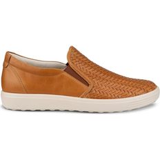 Ecco Brown Sneakers ecco Soft 7 Woven Slip-on 2.0 W - Lion