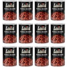 Laila Chilli Beans In Spicy Tomato Sauce 400g 12pack