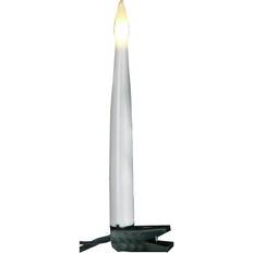 Innenbeleuchtung Weihnachtsbaumbeleuchtung Star Trading Slimline White Weihnachtsbaumbeleuchtung 16 Lampen 16Stk.