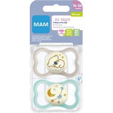 Mam Smokker & biteleker Mam Air Night Pacifier 2-pack