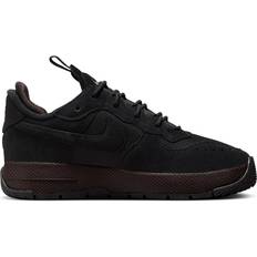 Damen - Nike Air Force 1 - Schwarz Schuhe NIKE Air Force 1 Wild W - Black/Velvet Brown/Cedar/Campfire Orange