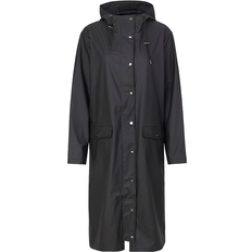 MbyM Dame Regntøj mbyM Fabiola Long Rain Jacket - Black