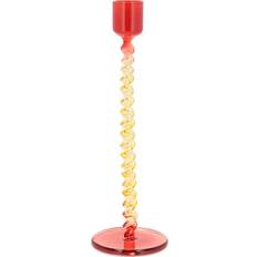 Villa Collection Styles Yellow/Red Lysestage 20.3cm