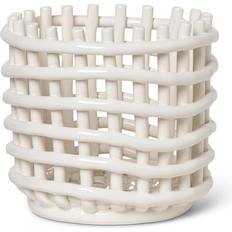 ferm LIVING Braided Off White Korg 16cm 16cm