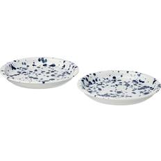 IKEA Assietter IKEA SILVERSIDA mönstrad/blå Assiett