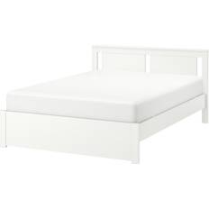 Vita Ställbara sängar IKEA vit Ställbar säng