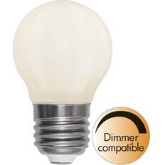 Star Trading LED-lampa E27 klot 5W opal, dimbar