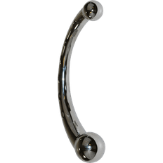 Sexleksaker Master Series The Curvy Steel Dildo