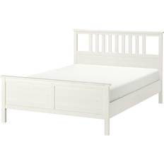 160cm - Vita Ramsängar IKEA HEMNES Sängstomme, vitbets Ramsäng