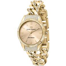 Guld Armbandsur Chiara Ferragni Damklocka R1953104501 ø 34 Mm