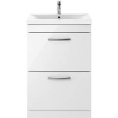 Washbasin Vanity Units for Single Basins Nuie Athena 600