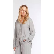 CCDK Copenhagen Jenny natskjorte, grå XL, Grey Melange