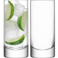 LSA International Drinking Glasses LSA International Bar Collection Highball Drinking Glass 2pcs